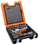 Bahco S108 108pce 1/4" & 1/2"Dr Socket & Spanner Set