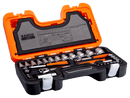 Bahco S560 56pce 1/4" & 1/2"Dr Socket Set