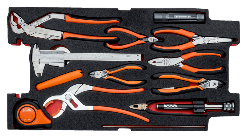Bahco 4750RCHDW01FF1 240pce Aviation Metric & Imperial Tool Kit In Heavy Duty Rigid Case