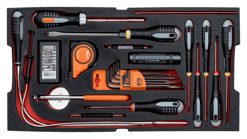 Bahco 4750RCHDW01FF2 159pce Aviation Imperial Tool Kit In Heavy Duty Rigid Case
