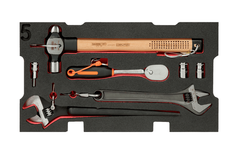 Bahco 4750RCHDW01FF9 41pce Offshore Oil & Gas Training Application Toolkit In Heavy Duty Rigid Case