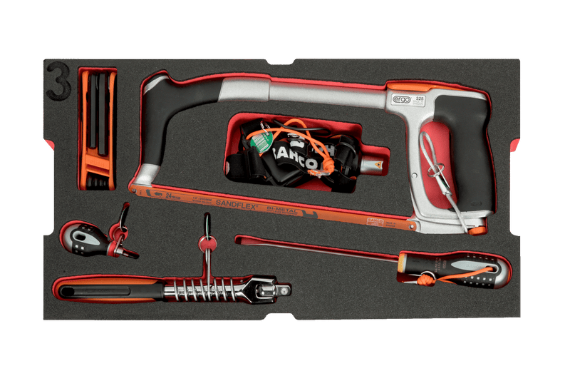 Bahco 4750RCHDW01FF9 41pce Offshore Oil & Gas Training Application Toolkit In Heavy Duty Rigid Case