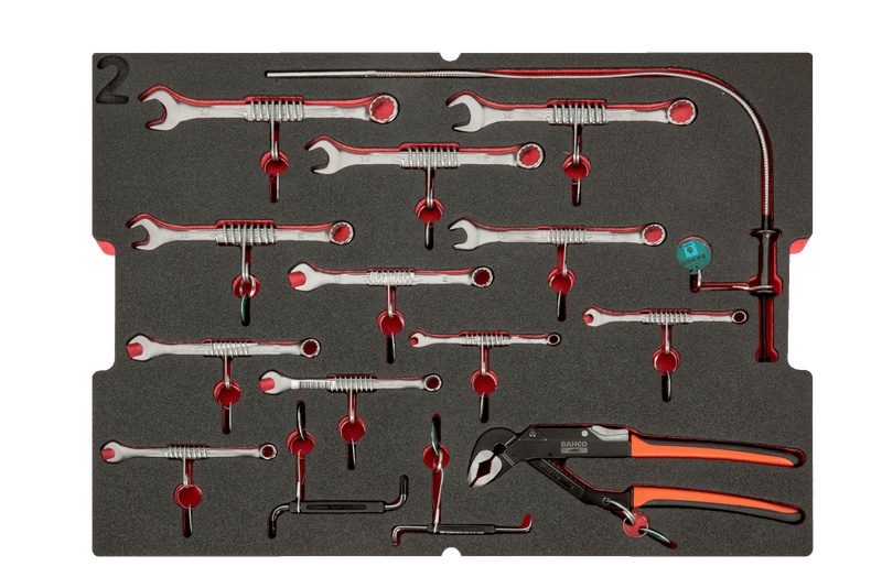 Bahco 4750RCHDW02FF4 114pce Windmills Standard Application Toolkit In Heavy Duty Rigid Case