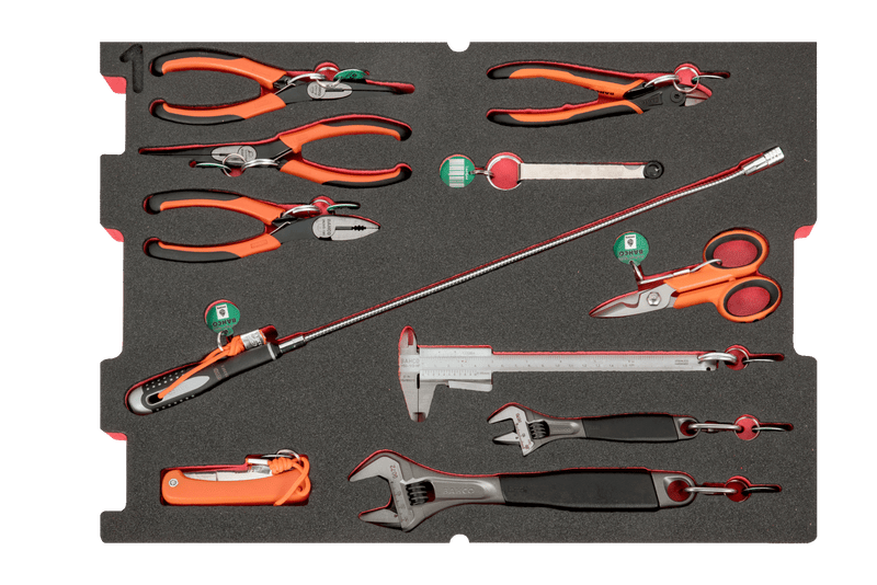 Bahco 4750RCHDW02FF4 114pce Windmills Standard Application Toolkit In Heavy Duty Rigid Case