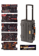 Bahco 4750RCHDW01FF1 240pce Aviation Metric & Imperial Tool Kit In Heavy Duty Rigid Case