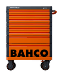 Bahco 1477K8 E77 Premium 8 Drawer Orange Mobile Roller Cabinet