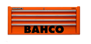 Bahco 1485KXL4 C85 Classic XL 4 Drawer Orange Top Chest