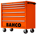 Bahco 1475KXL6 C75 6 Drawer 40" Orange Classic Mobile Roller Cabinet