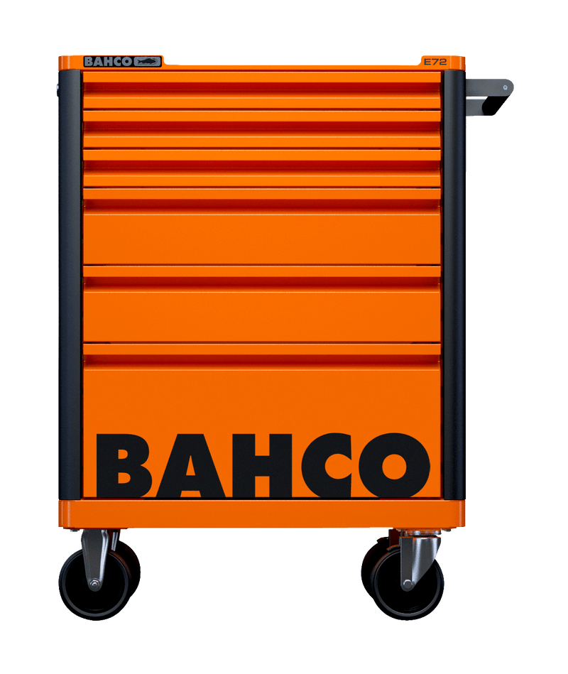 Bahco 1472K6 E72 6 Drawer Orange Mobile Roller Cabinet