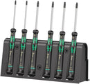 Wera 118154 6pc 2067/6 TORX¨ BO Kraftform Micro Screwdriver Set