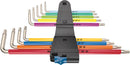 Wera 022689 9pc 3967/9 TX SXL Multicolour Holding Function Stainless 1 L-key Set
