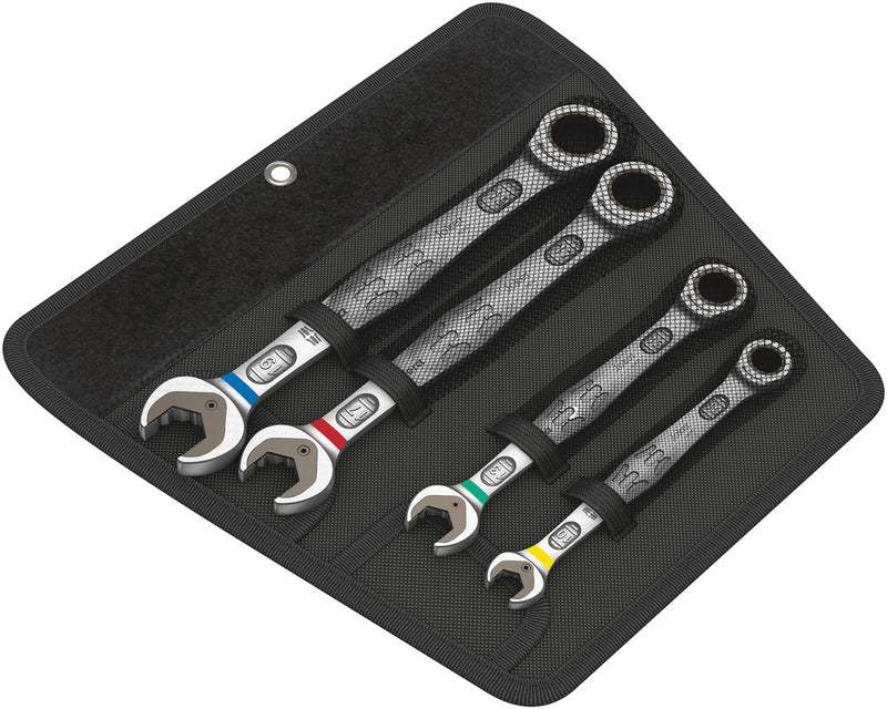 Wera 073290 4pc 6000 Joker 4 Set 1 Set of ratcheting Spanners