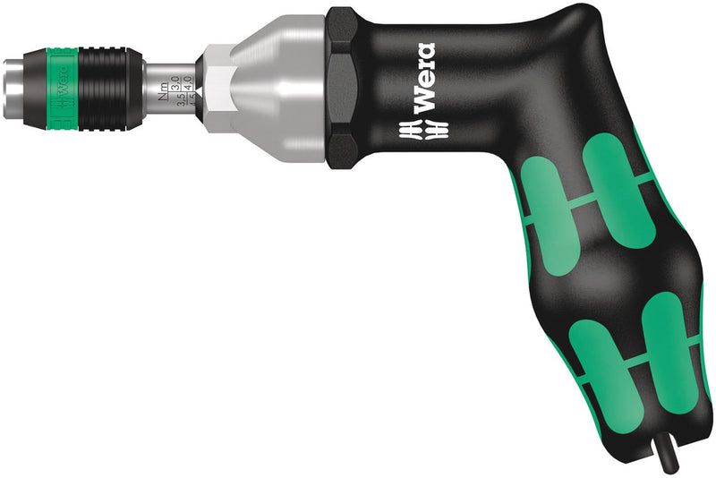Wera 074705 7443 Kraftform Adjustable Torque Pistol-Grip Screwdriver, 4.0-8.8 Nm