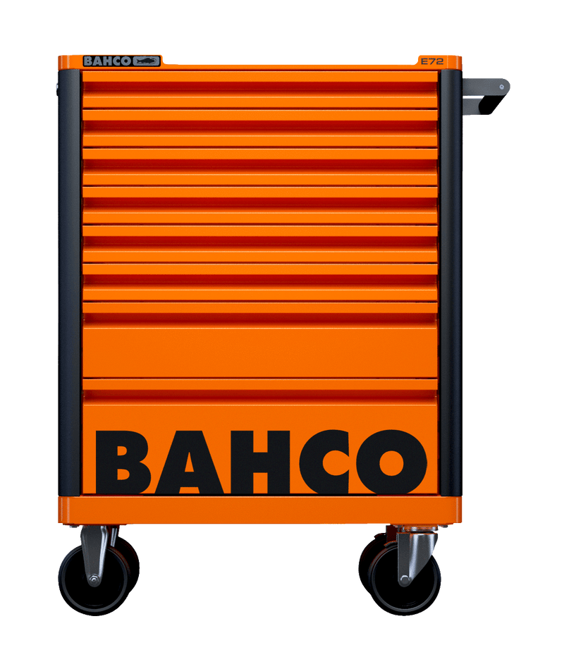 Bahco 1472K8 E72 8 Drawer Orange Mobile Roller Cabinet