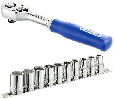 Britool Expert E032808 1/2"Dr Pear Ratchet & E034837 1/2"Dr 9-19mm Sockets