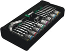 Wera 004049 29pc 8100 SB 9 Zyklop Speed Imperial Socket Set, 3/8"