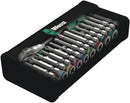 Wera 004019 28pc 8100 SA 9 Zyklop Speed Imperial Socket Set, 1/4"