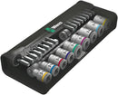 Wera 004051 29pc 8100 SB 11 Zyklop Metal Switch Imperial Socket Set, 3/8"