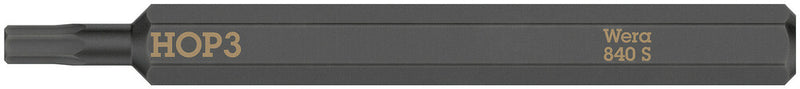 Wera 018150 3 840 S Hex-Plus bits for impact screwdrivers