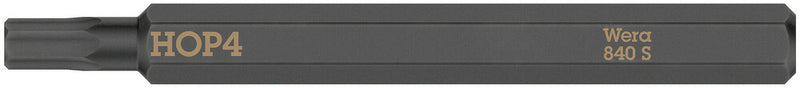 Wera 018151 4 840 S Hex-Plus bits for impact screwdrivers