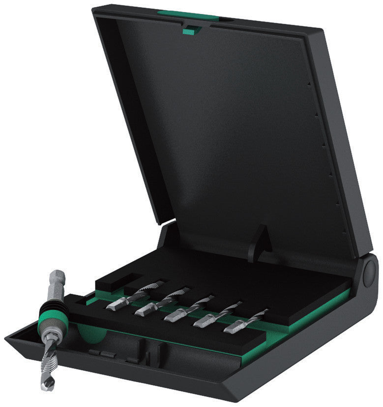 Wera 104651 7pc 847/7 Set Combination Drill Bits Set