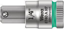 Wera 003388 1/4" 8740 A HF Zyklop Hex-Plus Holding Function Bit-Socket ,1/4"