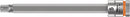 Wera 003336 5mm 8740 A HF Zyklop Hex-Plus Holding Function Bit-Socket ,1/4", Long