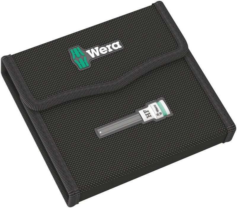 Wera 003181 7pc 8740 B HF Imperial 1 Zyklop Hex-Plus Holding Function Bit-Socket Set, 3/8"