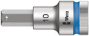 Wera 003825 10mm 8740 C HF Zyklop Hex-Plus Holding Function Bit-Socket ,1/2"