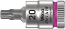 Wera 003364 TX20 8767 A HF TORX¨ Zyklop Holding Function Bit-Socket, 1/4"