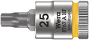 Wera 003365 TX25 8767 A HF TORX¨ Zyklop Holding Function Bit-Socket, 1/4"