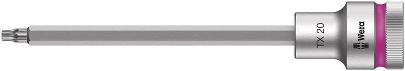 Wera 003850 TX20 8767 C HF TORX¨ Zyklop Holding Function Bit-Socket, 1/2", Long
