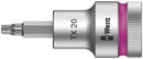 Wera 003830 TX20 8767 C HF TORX¨ Zyklop Holding Function Bit-Socket, 1/2"