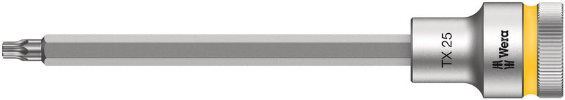 Wera 003851 TX25 8767 C HF TORX¨ Zyklop Holding Function Bit-Socket, 1/2", Long
