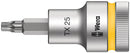 Wera 003831 TX25 8767 C HF TORX¨ Zyklop Holding Function Bit-Socket, 1/2"