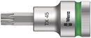 Wera 003835 TX45 8767 C HF TORX¨ Zyklop Holding Function Bit-Socket, 1/2"