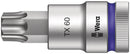 Wera 003838 TX60 8767 C HF TORX¨ Zyklop Holding Function Bit-Socket, 1/2"
