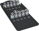 Wera 004203 10pc 8790 HMC HF 1Zyklop Socket Set, 1/2"