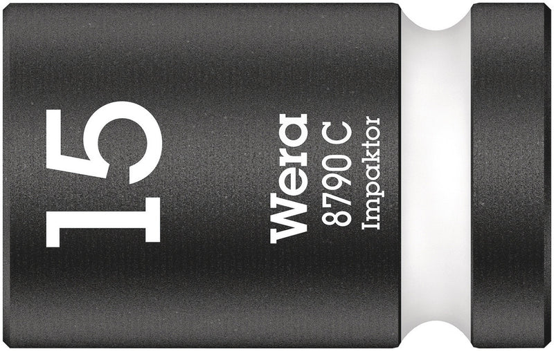 Wera 004572 15mm 8790 C Impaktor Socket, 1/2"