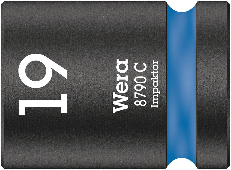Wera 004576 19mm 8790 C Impaktor Socket, 1/2"