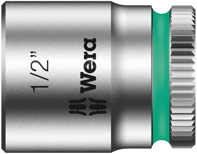 Wera 003522 1/2" 8790 HMA Zyklop Socket, 1/4"