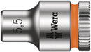 Wera 003504 5.5mm 8790 HMA Zyklop Socket, 1/4"