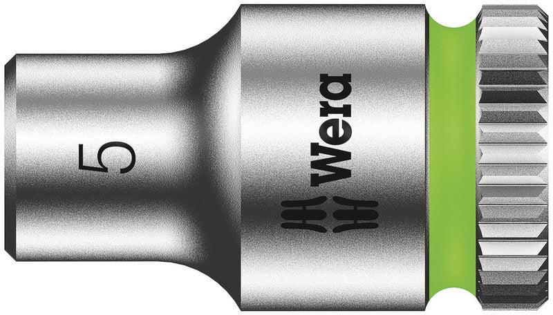 Wera 003503 5mm 8790 HMA Zyklop Socket, 1/4"