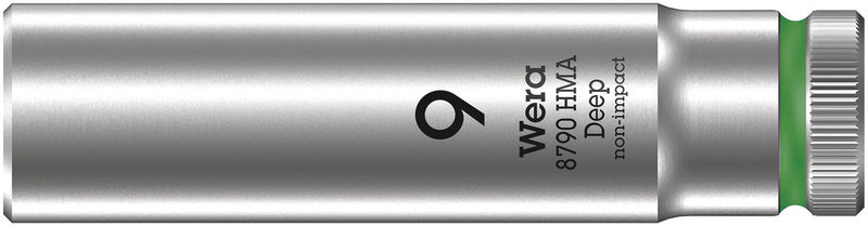 Wera 004506 9mm 8790 HMA Deep 1/4" socket