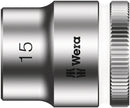 Wera 003560 15mm 8790 HMB Zyklop Socket, 3/8"