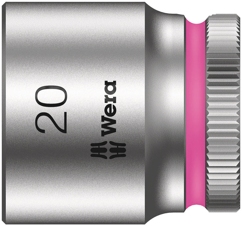 Wera 003565 20mm 8790 HMB Zyklop Socket, 3/8"