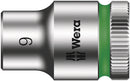 Wera 003554 9mm 8790 HMB Zyklop Socket, 3/8"