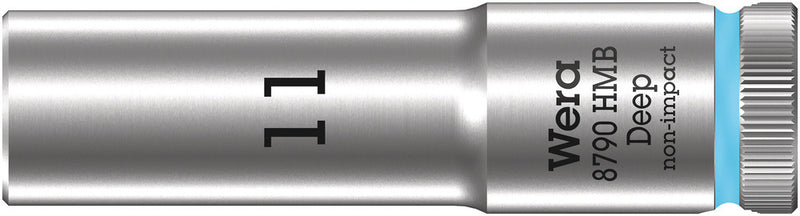 Wera 004533 11mm 8790 HMB Deep Zyklop Socket, 3/8"