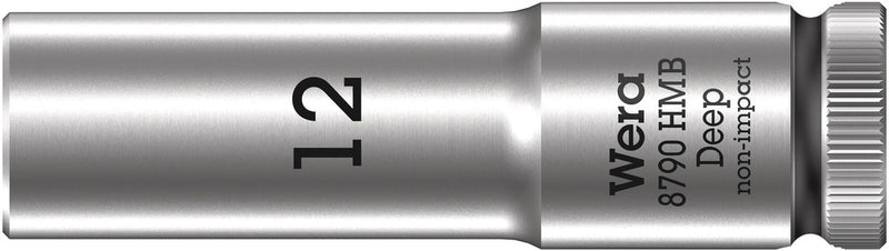 Wera 004534 12mm 8790 HMB Deep Zyklop Socket, 3/8"