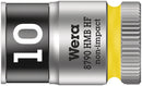 Wera 003744 10mm 8790 HMB Holding Function Zyklop Socket, 3/8"
